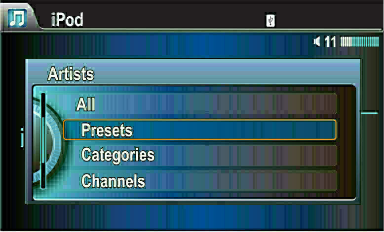 Clean user interface using complete factory controls