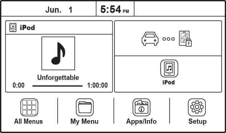 Full Hyundai Factory Controls and Inputs